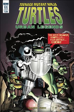 Teenage Mutant Ninja Turtles: Urban Legends issue 11 Frank Fosco Cover