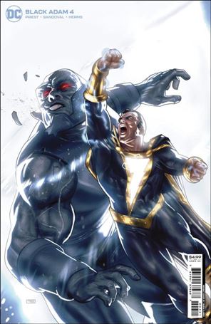 Black Adam issue 4-C Taurin Clarke Cardstock Cover