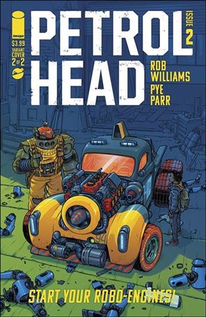 Petrol Head issue 2-B Pye Parr Cover B