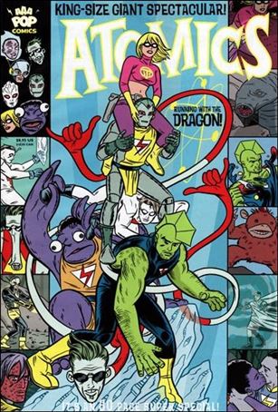 Atomics King-Size Giant Spectacular: Running with The Dragon! Cover Image 1