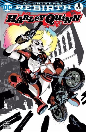 Harley Quinn (2016) issue 1-TE Jason Pearson Dimension X Black & White  Cover