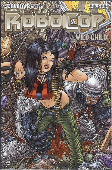 Robocop: Wild Child issue 1-D Heaven Above Cover 1/1500
