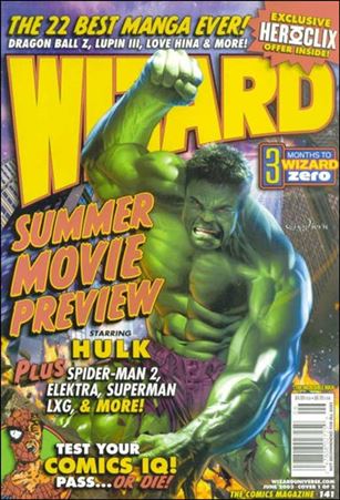 Wizard: The Comics Magazine issue 141 Greg Horn Hulk Cover