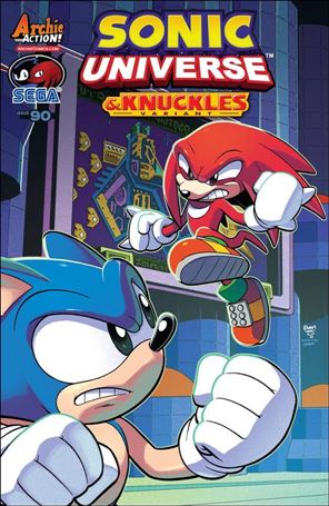Sonic Universe issue 90-B Evan Stanley Cover
