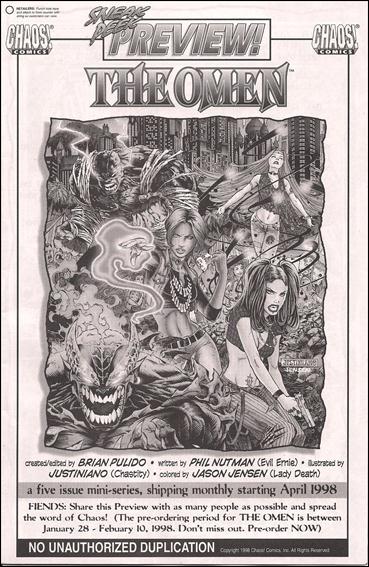 Omen (1998) issue Preview