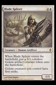 Magic the Gathering: New Phyrexia card 4 Blade Splicer