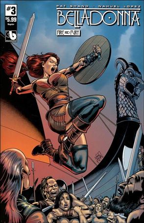 Belladonna: Fire & Fury issue 3 Nahuel Lopez Standard Cover