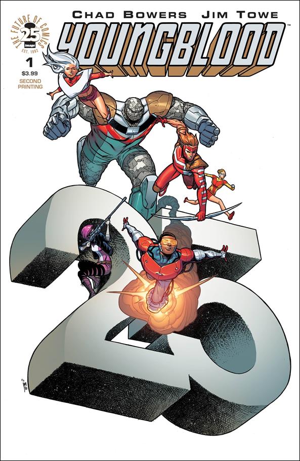Youngblood (2017) issue 1-F Jim Towe (2nd Printing) Cover