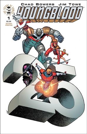 Youngblood (2017) issue 1-F Jim Towe (2nd Printing) Cover