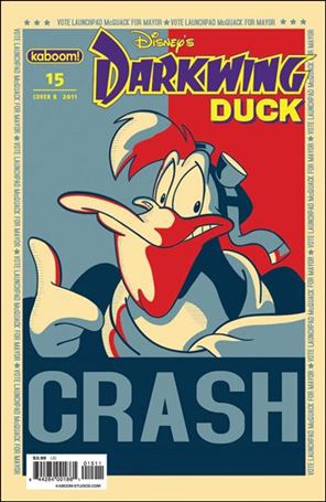 Darkwing Duck issue 15-B Sabrina Alberghetti Cover