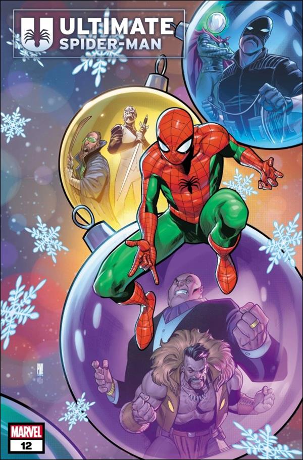 Ultimate Spider-Man (2024) issue 12-C Paco Medina Winter Holiday Cover