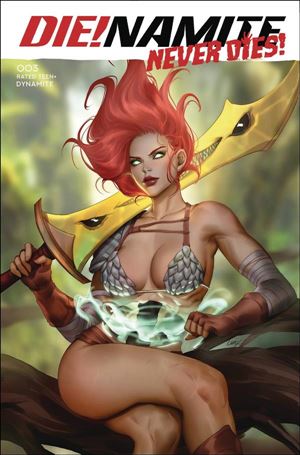 Die!namite Never Dies issue 3-D Leirix Li Cover