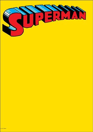 Superman (1939) issue 1-G Facsimile Edition 2025 Blank Cardstock Cover