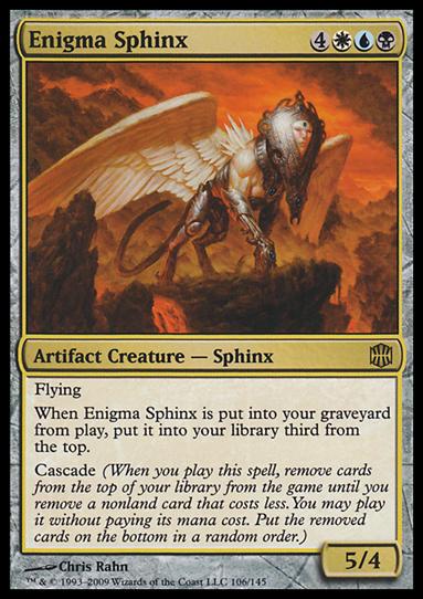 Magic The Gathering: Alara Reborn (Base Set) card 106 Enigma Sphinx
