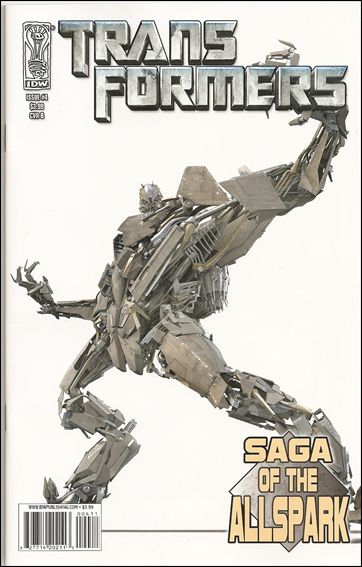 Transformers: Saga of the Allspark issue 4-B Starscream Cover