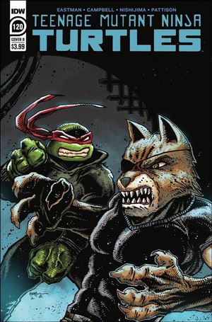 Teenage Mutant Ninja Turtles (2011) issue 120-B Kevin Eastman Cover