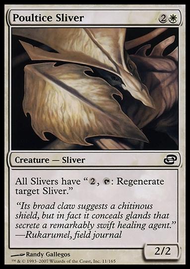 Magic the Gathering: Planar Chaos (Base Set) card 11 Poultice Sliver