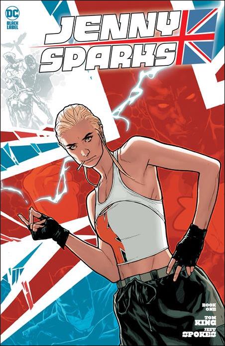 Jenny Sparks (2024) issue 1 Jeff Spokes Cover
