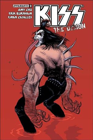 KISS: The Demon issue 3 Kyle Strahm Cover