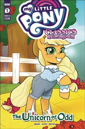 My Little Pony Classics Reimagined: The Unicorn of Odd issue 1-B Robin Easter Cover