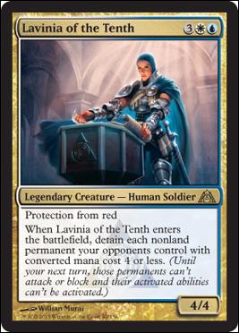 Magic the Gathering: Dragon's Maze (Base Set) card 80 Lavinia of the Tenth