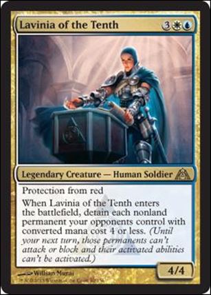 Magic the Gathering: Dragon's Maze (Base Set) card 80 Lavinia of the Tenth