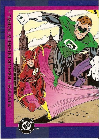 DC Cosmic Teams (Base Set) card 4 Justice League International: Card 1