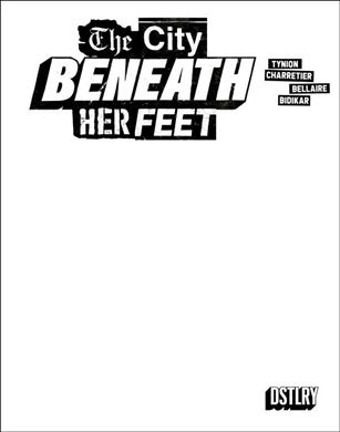 City Beneath Her Feet issue 1-G Blank/Sketch Cardstock Wraparound Cover