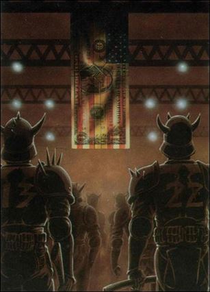 Joseph Michael Linsner: Dawn & Beyond (Base Set) card 16 The Flag