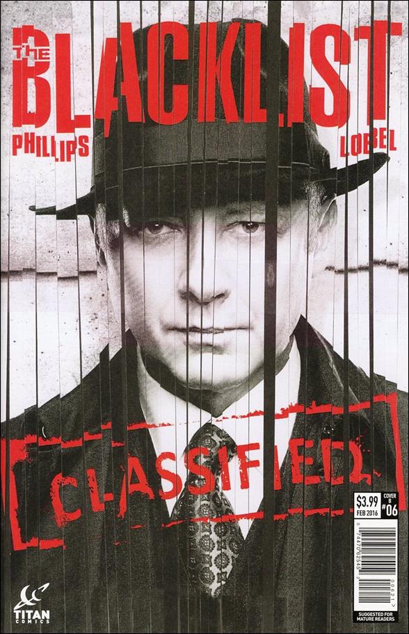 Blacklist issue 6-B Subscription Photo Cover