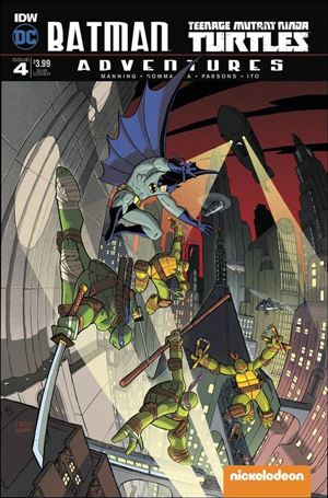 Batman/Teenage Mutant Ninja Turtles Adventures issue 4-B Dustin Weaver Subscription Cover