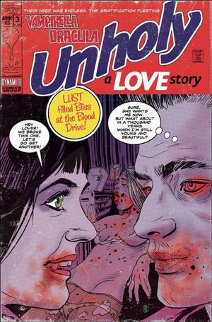 Vampirella/Dracula: Unholy issue 3-J Jimmy Broxton 1:7 Cover