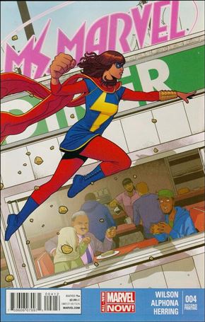 Ms. Marvel (2014)  issue 4-B (2nd Printing)