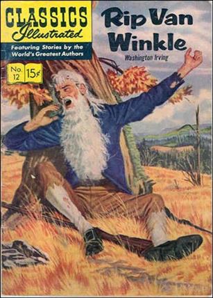 Classic Comics/Classics Illustrated issue 12-K HRN 132 - New Cover Art