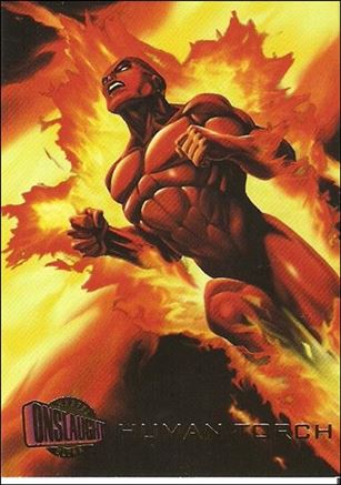 Marvel Ultra: Onslaught (Base Set) card 41 Human Torch