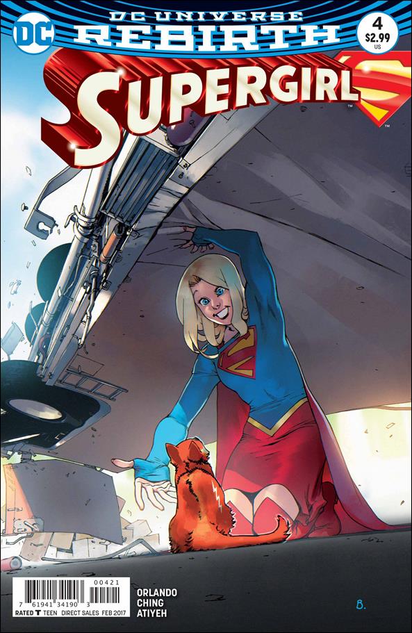 Supergirl (2016) issue 4-B Bengal Cover
