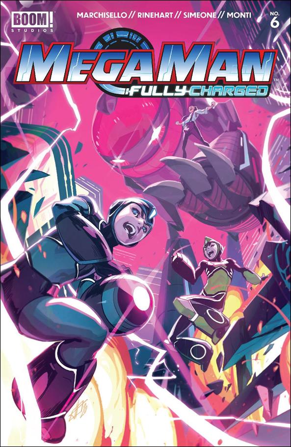 Mega Man: Fully Charged issue 6 Toni Infante Cover