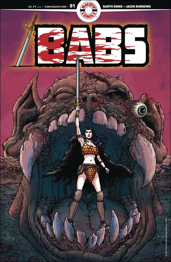 Babs issue 1-B Chris Burnham Cover
