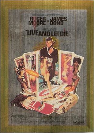 James Bond Connoisseur's Collection Volume Two: The '70s (Metalworks Posters Subset) card P08  Live and Let Die