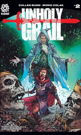 Unholy Grail issue 2 Mirko Colak Cover