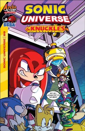 Sonic Universe issue 89-B Ryan Jampole Cover