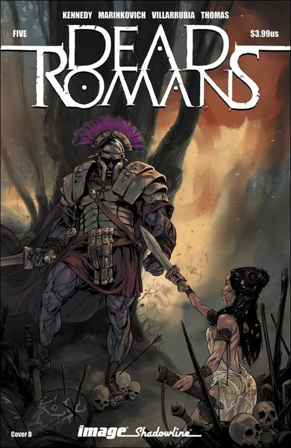 Dead Romans issue 5-D Kalman Andrasofszky Cover