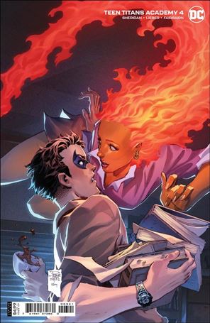 Teen Titans Academy issue 4-B Philip Tan Cardstock Cover
