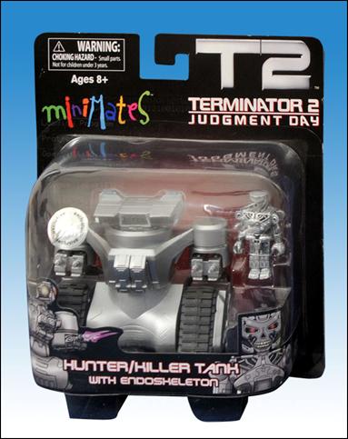 Minimates Vehicles figure 1 Hunter/Killer Tank with Endoskeleton (TRU)