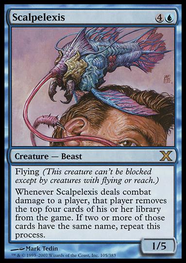 Magic the Gathering: 10th Edition (Base Set) card 105 Scalpelexis