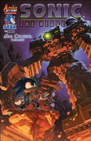 Sonic the Hedgehog (1993) issue 285-B Evan Stanley Cover