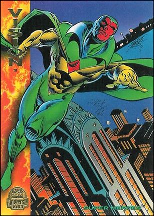 Marvel Universe: Series 5 (Base Set) card 152 Vision
