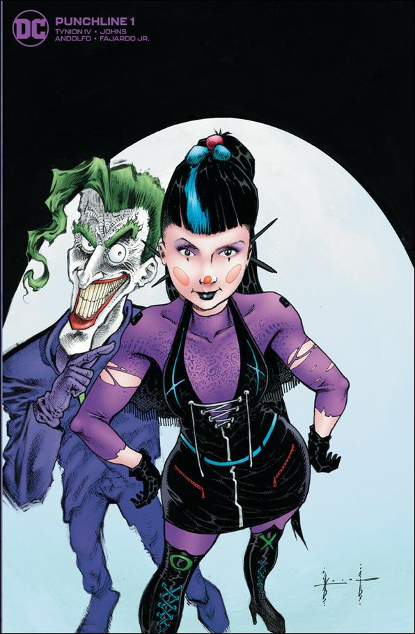 Punchline (2021) issue 1-W Sam Kieth Minimal Dress World's Best Cover