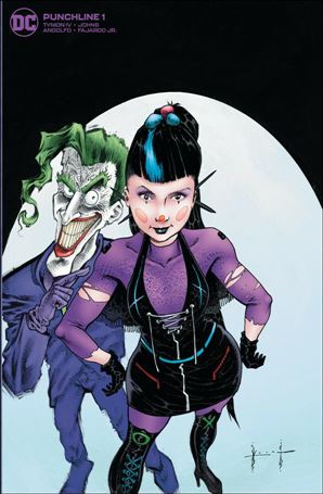 Punchline (2021) issue 1-W Sam Kieth Minimal Dress World's Best Cover