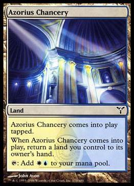 Magic the Gathering: Dissension (Base Set) card 170 Azorius Chancery